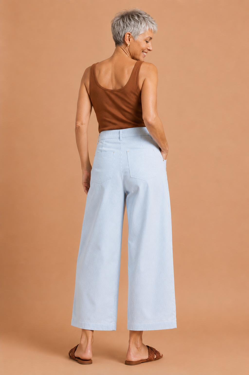 Sally Striped Wide Leg Pants