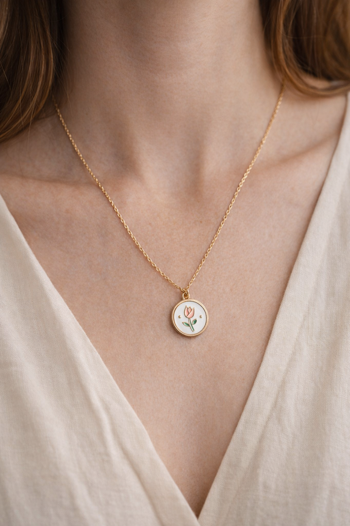 Eloise Tea Cup Necklace