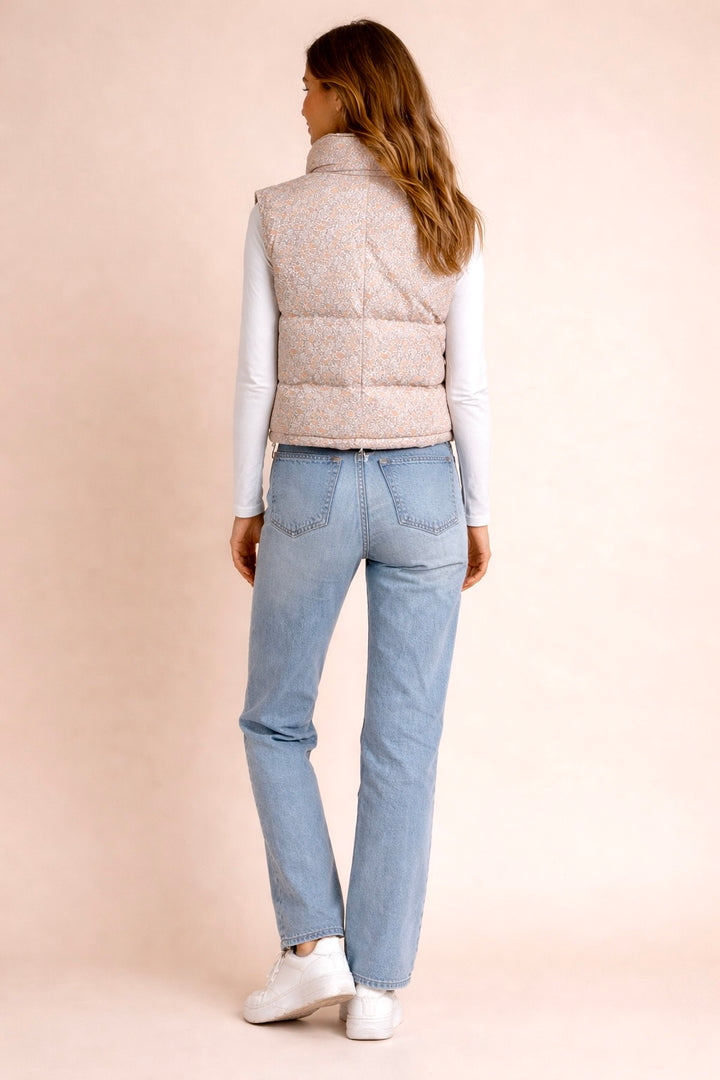 Noah Floral Puffer Vest