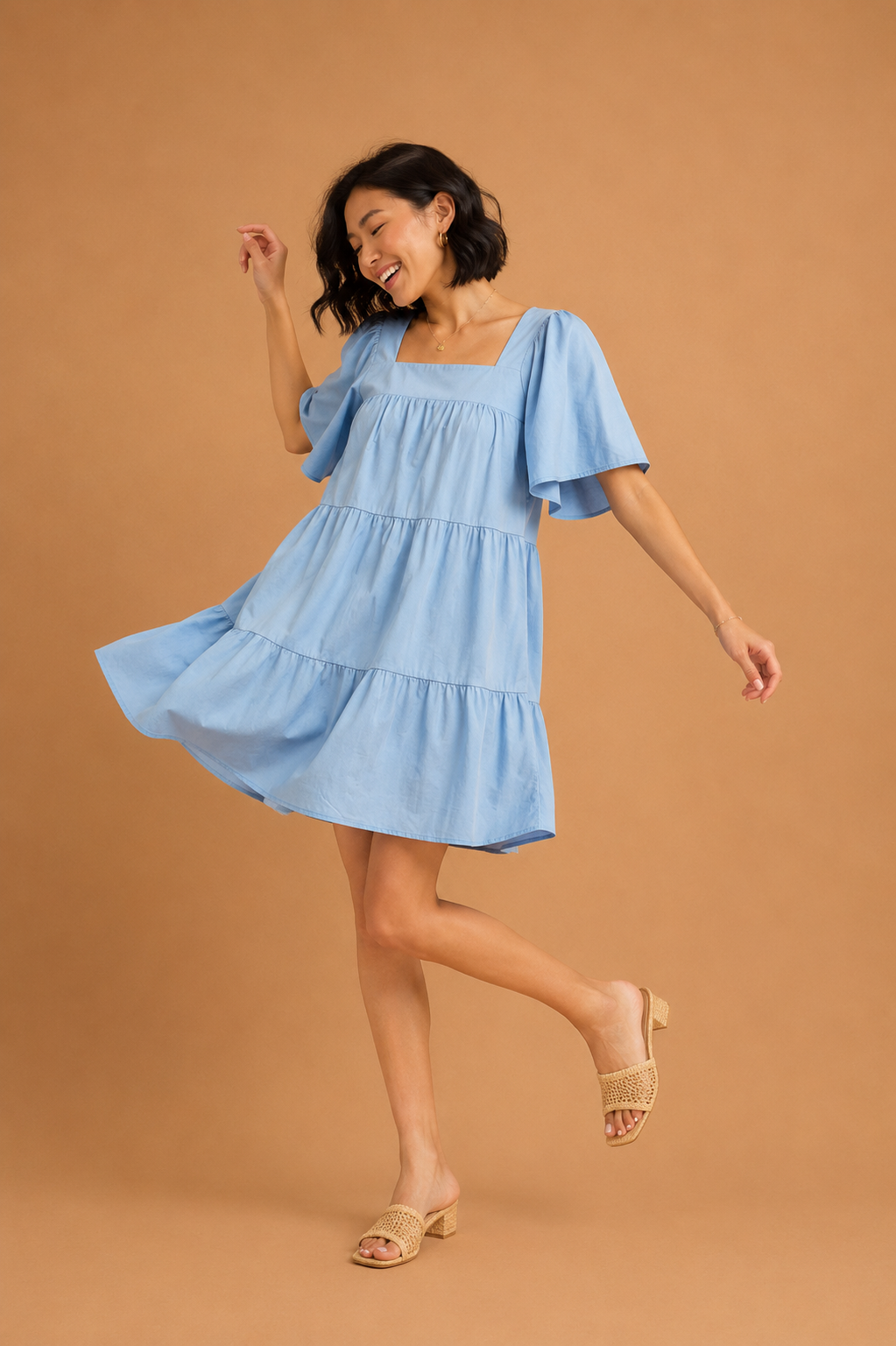 Yara Samone Poplin Dress
