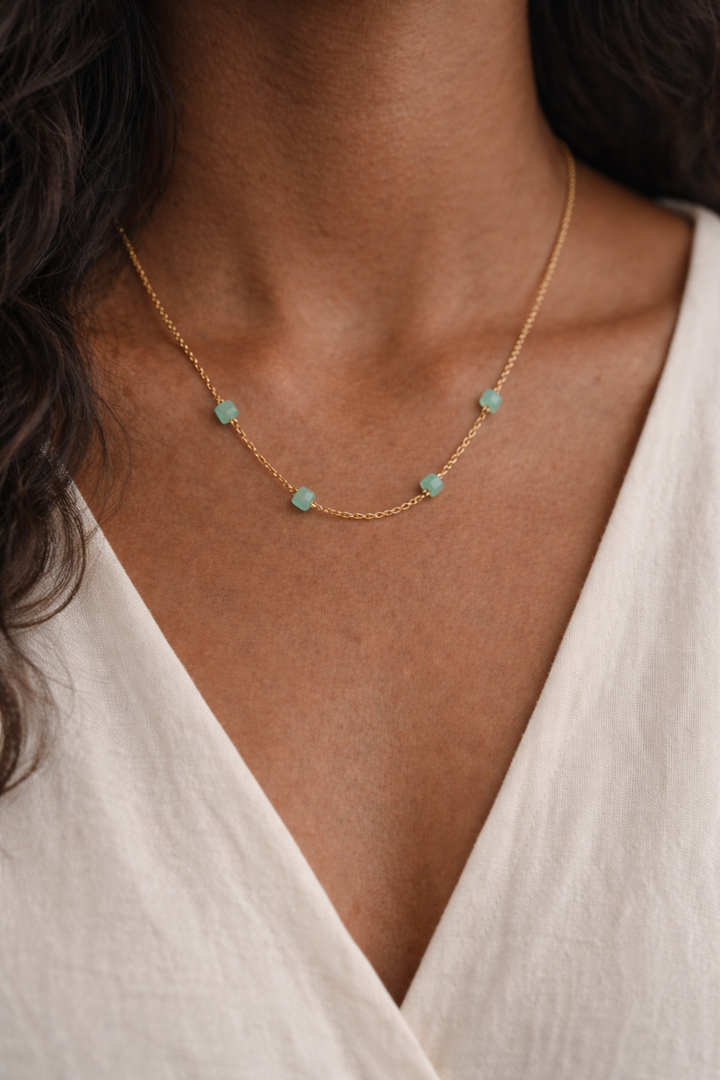 Malibu Necklace in Turquoise