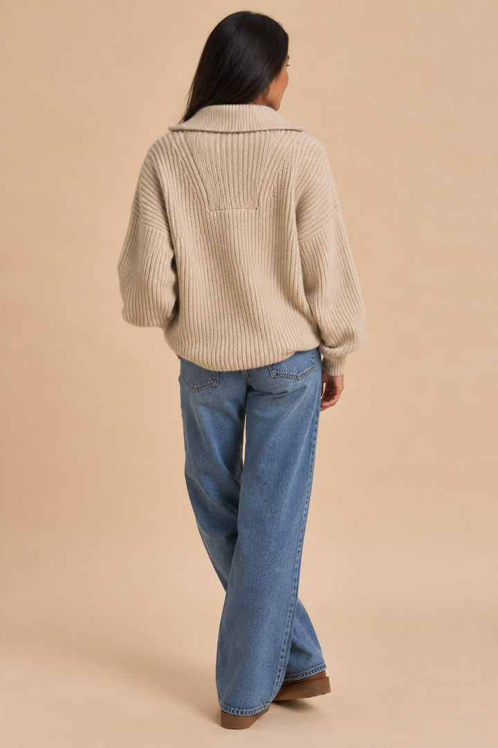 Danae Collared Sweater