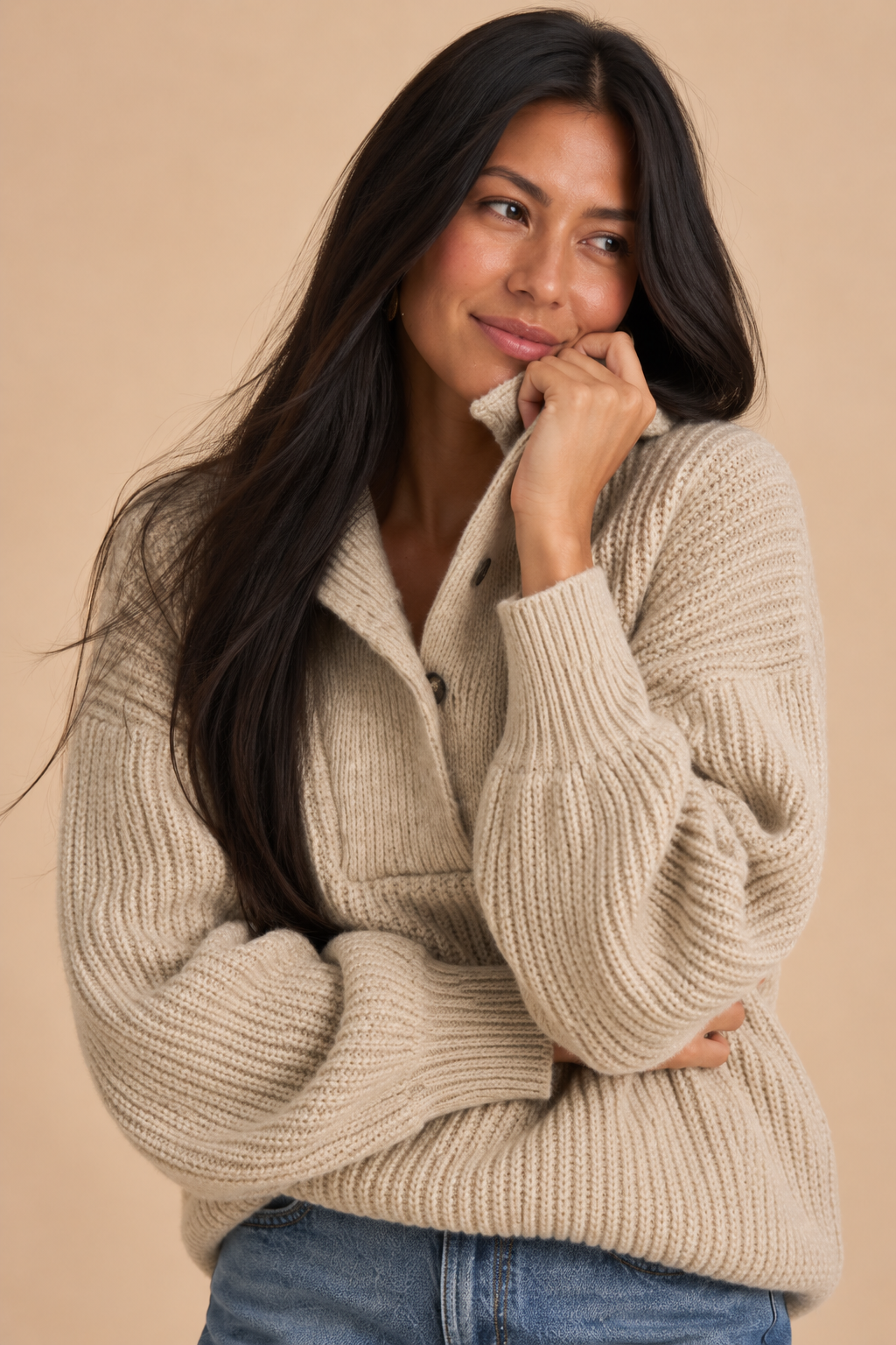 Danae Collared Sweater