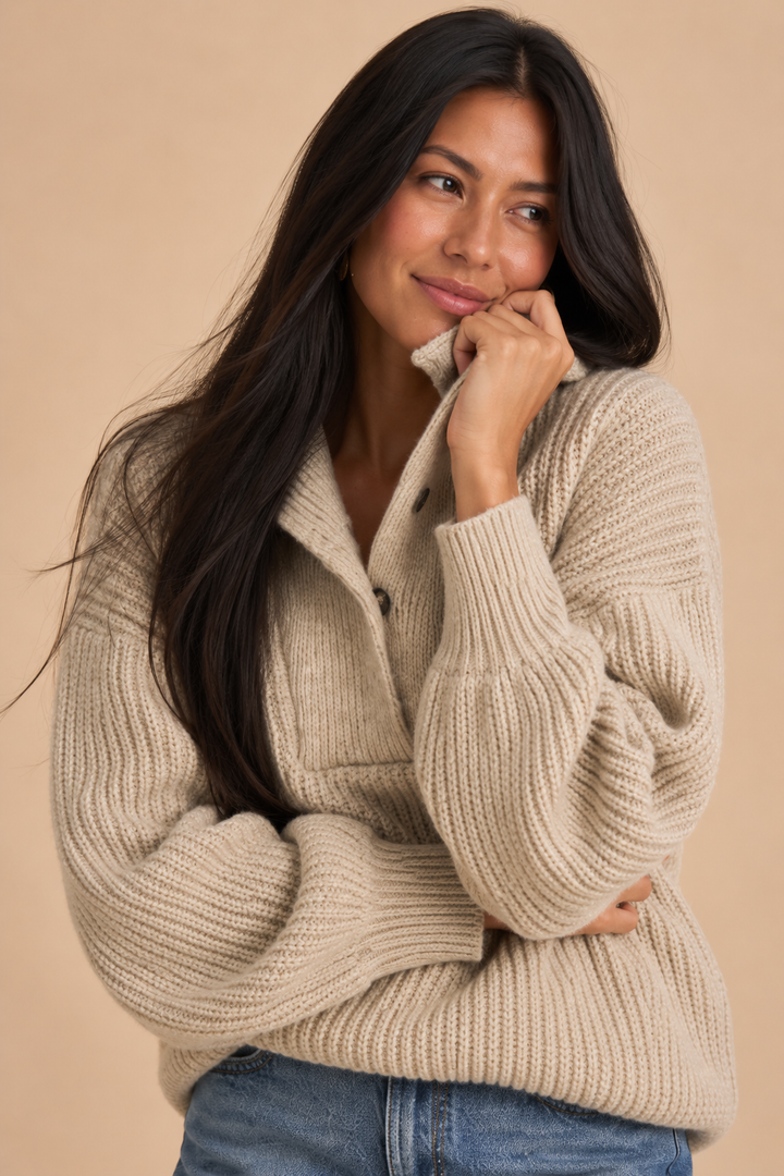 Danae Collared Sweater
