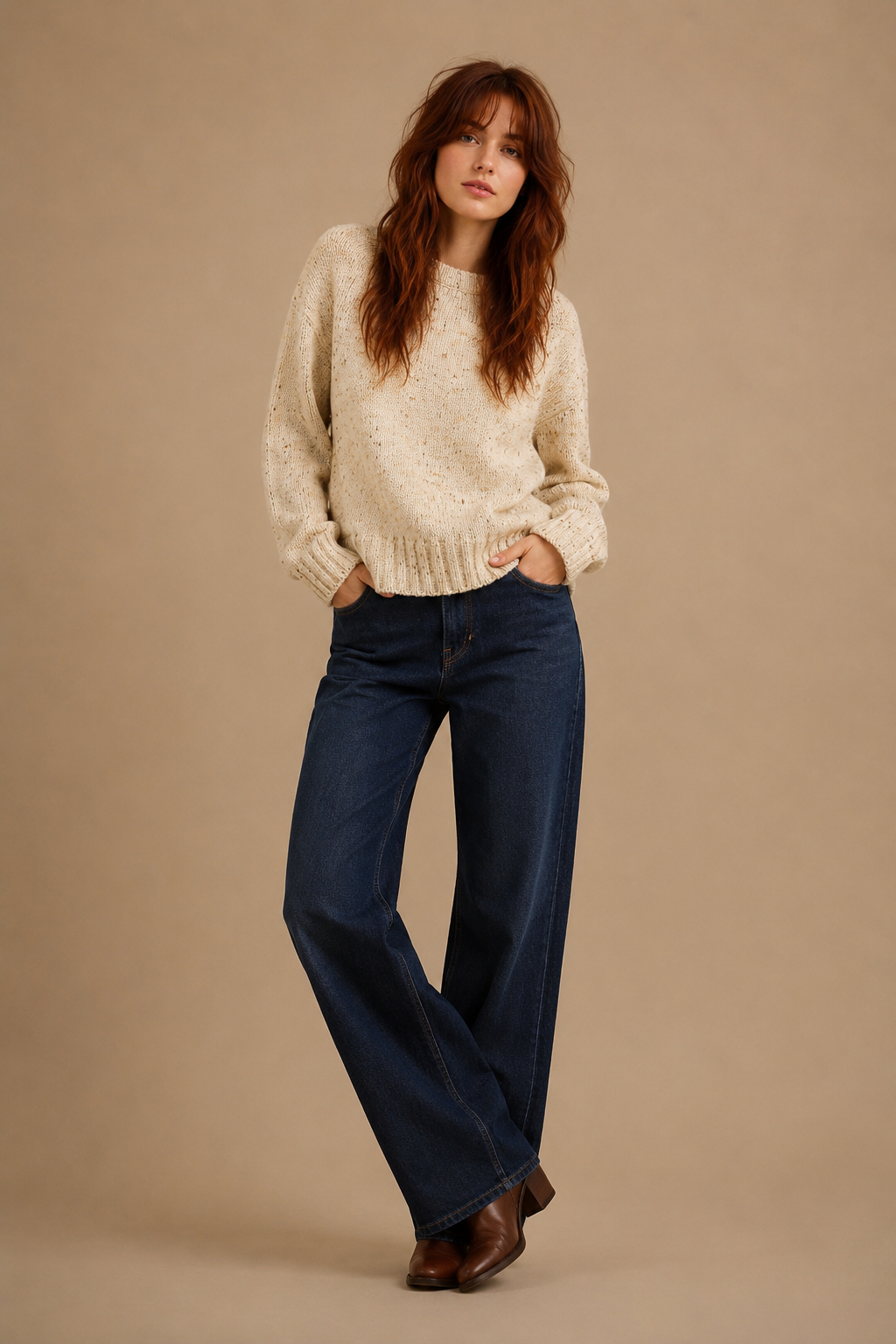Veda Oversized Raglan Sleeve Sweater