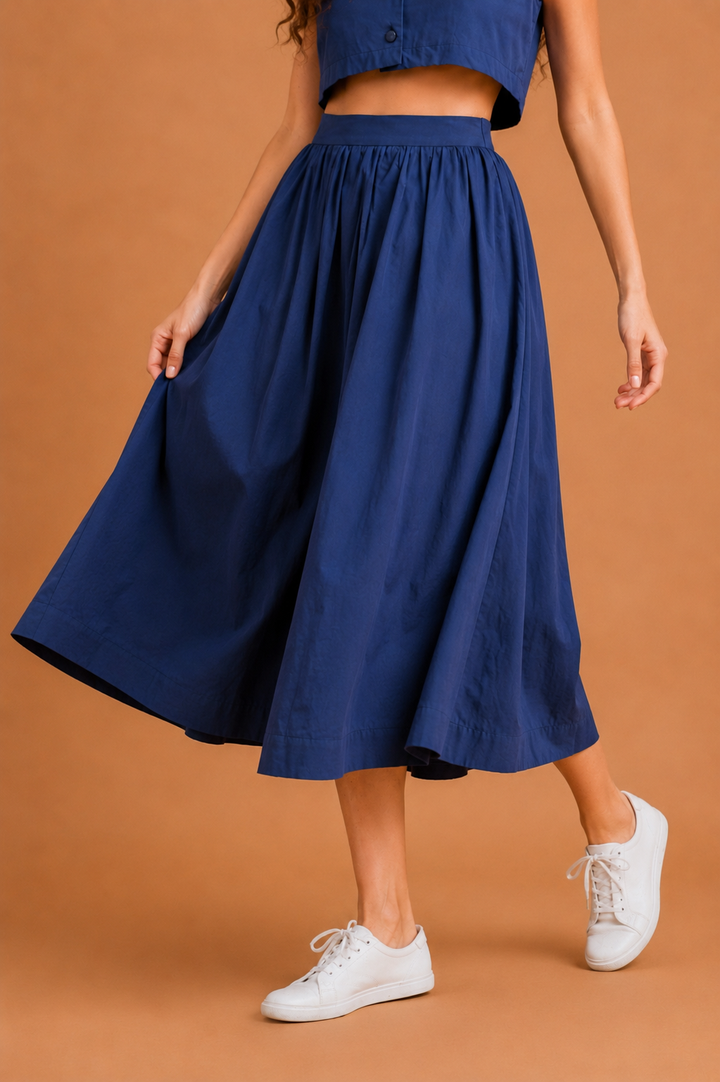 Vivienne Sailor Midi Skirt